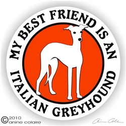 Italian Greyhound Decal
