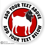 Boer Goat Decal