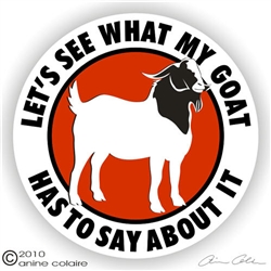 Boer Goat Decal