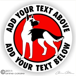 German Shepherd Decal