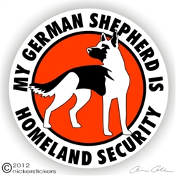 German Shepherd Decal