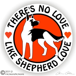 German Shepherd Decal