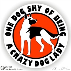 German Shepherd Decal