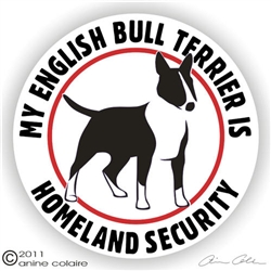 Bull Terrier Decal