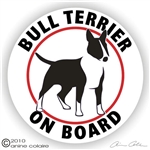 Bull Terrier Decal