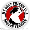 Boston Terrier Decal