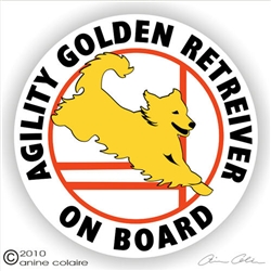 Golden Retriever Decal