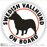 Swedish Vallhund Decal