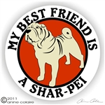 Shar-Pei Decal