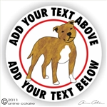 Staffordshire Terrier Decal