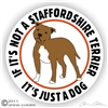 Staffordshire Terrier Decal