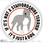 Staffordshire Terrier Decal