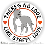 Staffordshire Terrier Decal