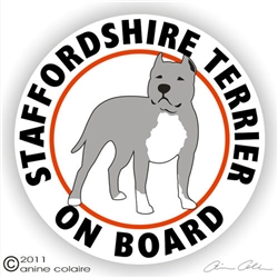 Staffordshire Terrier Decal