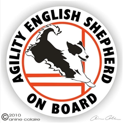 English Shepherd Decal