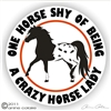 Mini Horse Appy Vinyl Decal