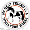 Mini Horse Pinto Vinyl Decal