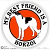 Borzoi Decal