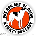 Borzoi Decal