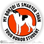 Borzoi Decal