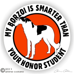 Borzoi Decal