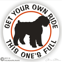 Bouvier de Flandres Decal