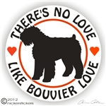 Bouvier de Flandres Decal