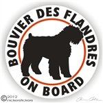 Bouvier de Flandres Decal