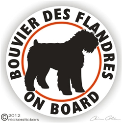 Bouvier de Flandres Decal