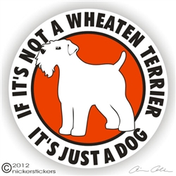 Wheaten Terrier Decal