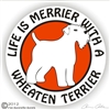 Wheaten Terrier Decal