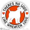 Wheaten Terrier Decal