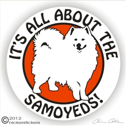 Samoyed Decal