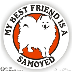 Samoyed Decal