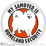 Samoyed Decal