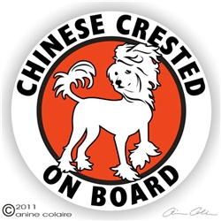 Chinese Crested Decal