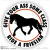 Friesian Decal