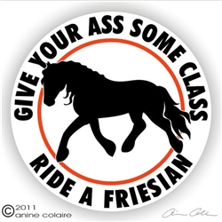 Friesian Decal