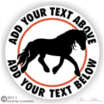 Friesian Decal