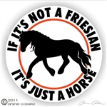 Friesian Decal