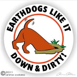 Earthdog Decal