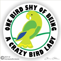 Eclectus Parrot Decal