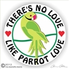 Ringneck Parrot Decal