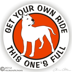 Dogo Argentino Decal