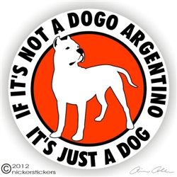 Dogo Argentino Decal