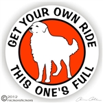 Maremma Sheep Dog Decal