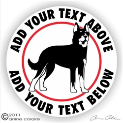 Beauceron Decal