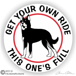 Beauceron Decal