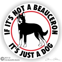 Beauceron Decal