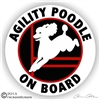 Poodle Decal